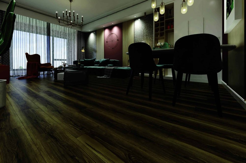 United Weavers Java Rustic Ridgid Core Floor 9" x 60" - Image 2