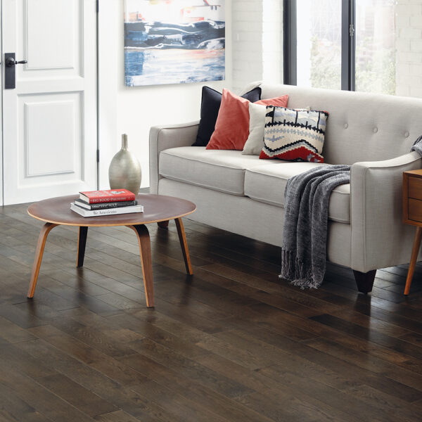 Mullican Hardwood Wexford Eurosawn Wire Brushed Engineered 7" White Oak Harbor Mist 21488 - Image 2