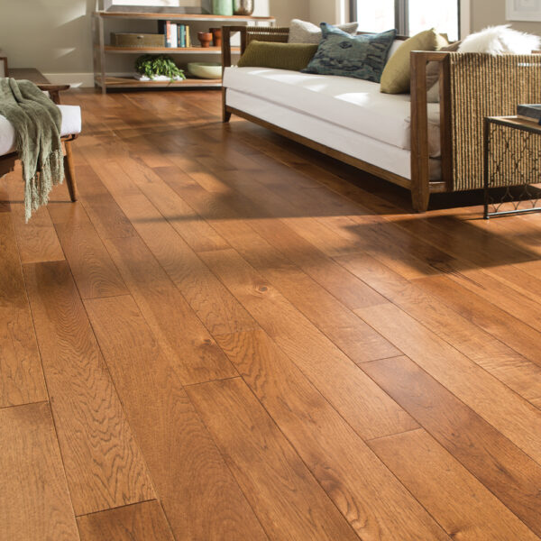 Mullican Hardwood Nature Plain Sawn Engineered 5" Hickory Provincial 21531 - Image 2