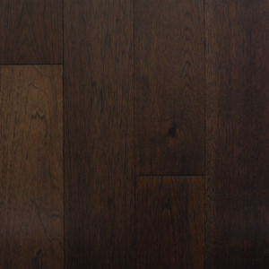 Mullican Hardwood Nature Plain Sawn Engineered 5" Hickory Espresso 21537
