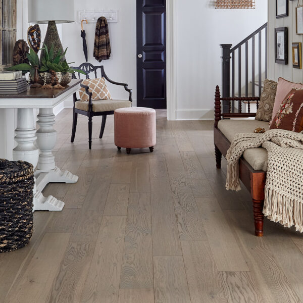 Mullican Hardwood Madison Square 6 1/2" White Oak Early Dusk 23537 - Image 2
