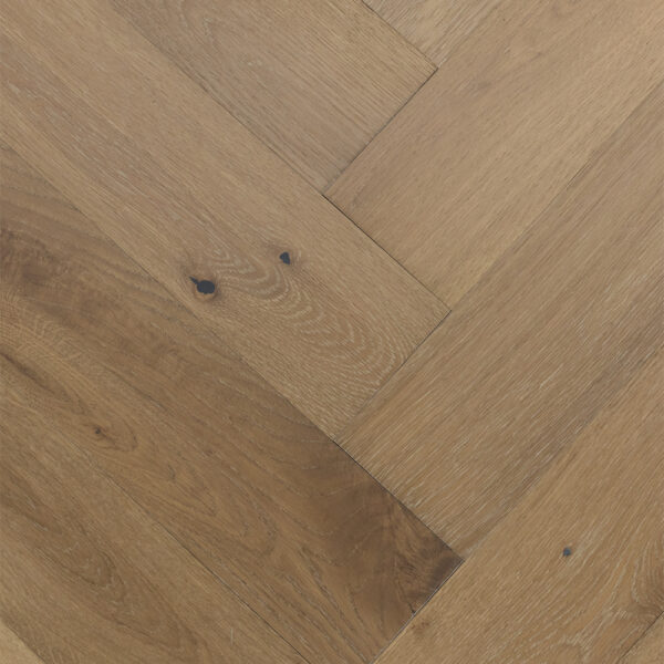 Mullican Hardwood Castillian Premier Herringbone  5" Coastal Fog 25946