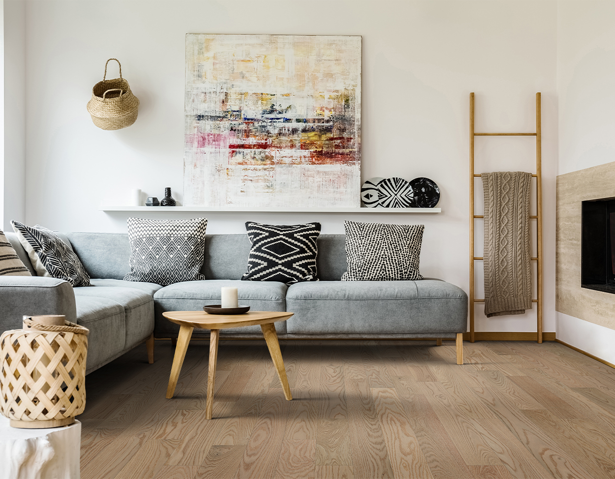 Mullican Hardwood Nordic Naturals 4" Norwegian Oak 26012 - Image 2