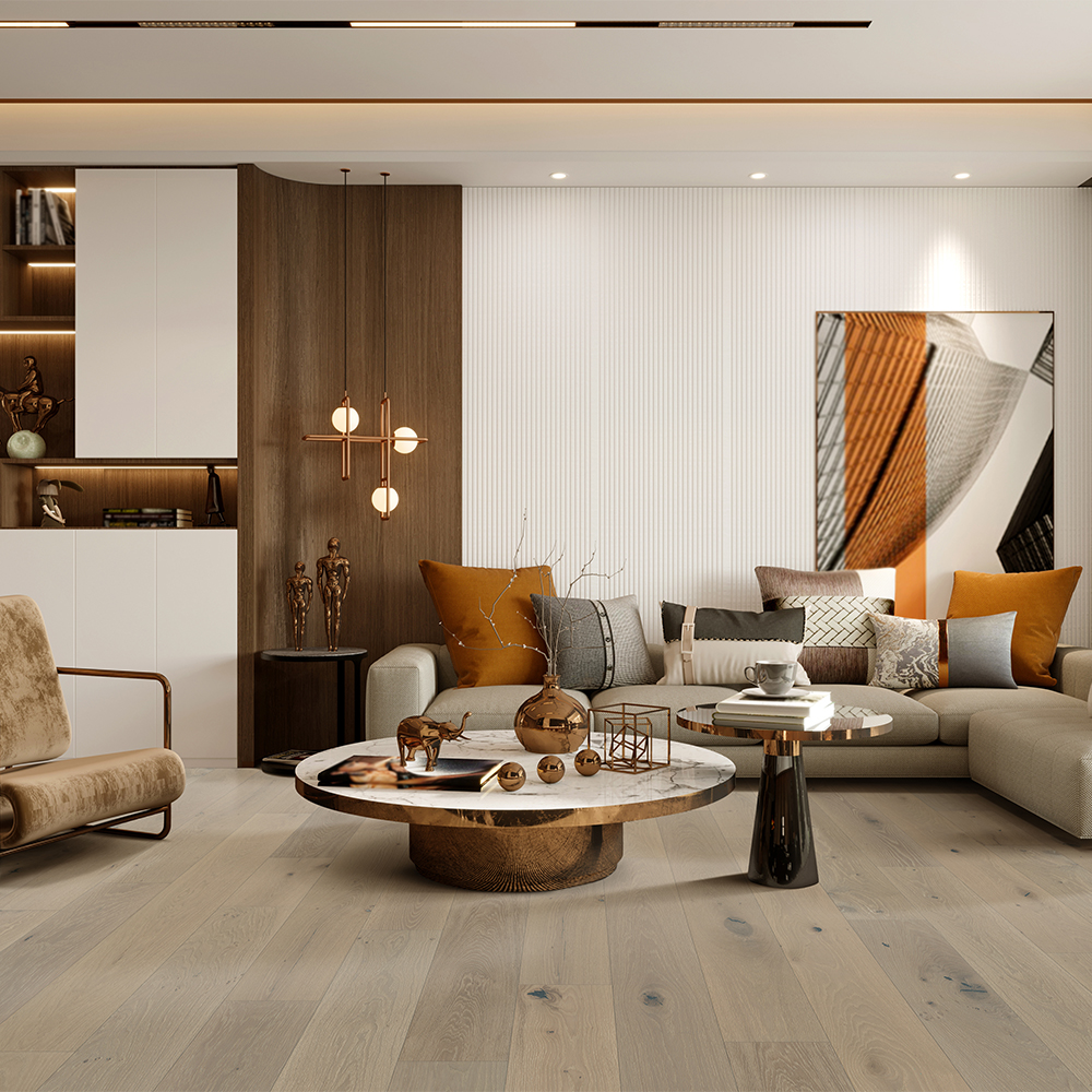 Mullican Hardwood Belleme 7 1/2" European White Oak Vincennes 26443 - Image 2