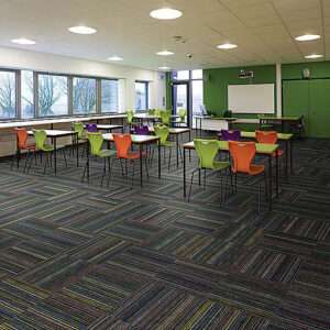carpet tile for classrooms and educational purposes