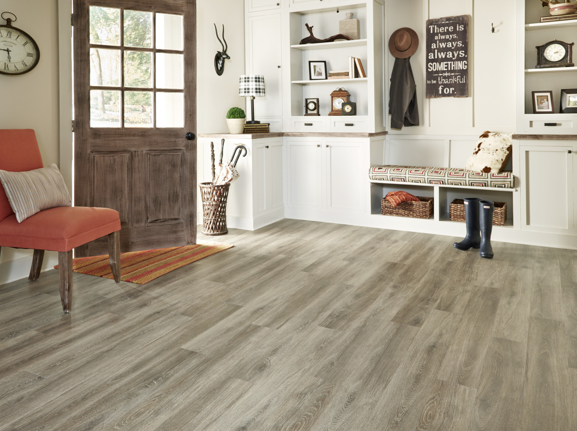 Mannington AduraFlex Margate Oak room scene