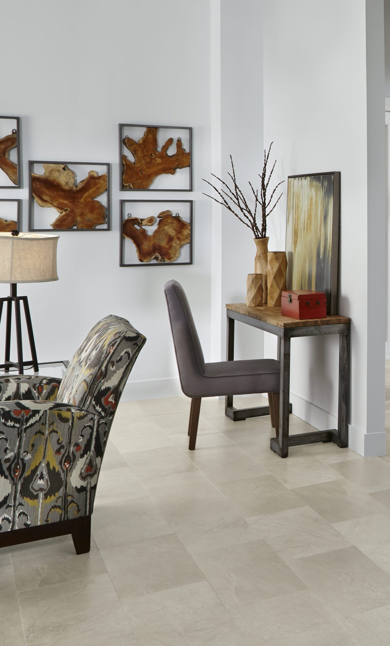 Mannington AduraFlex Meridian Stucco 12" FXR021 - Image 2