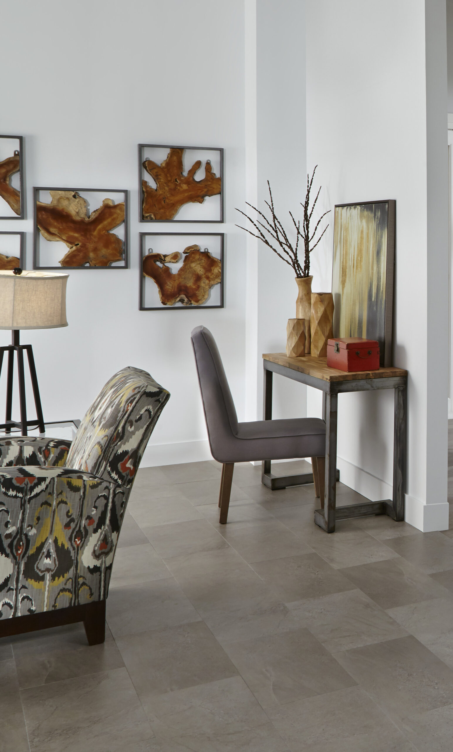 Mannington AduraFlex Meridian Fossil 12" FXR024 - Image 2